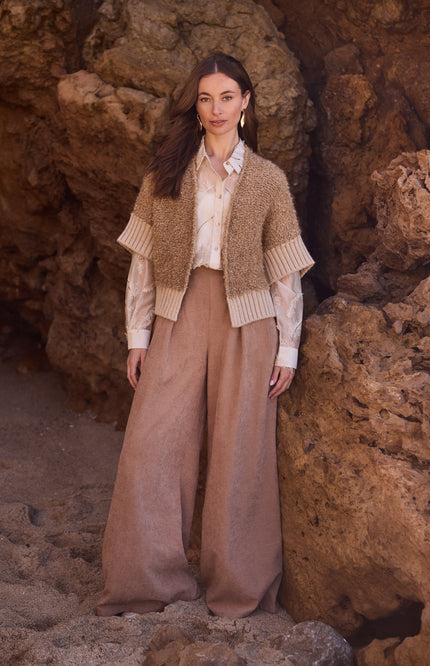 Broek June Toffee NKF09067
