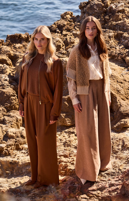 Broek June Toffee NKF09067