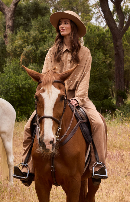 Broek June Toffee NKF09067