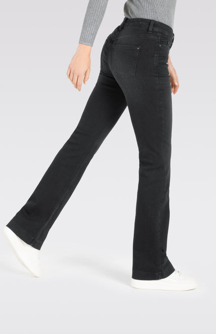 Jeans Dream Boot Black Used Wash 5429-D988 L32