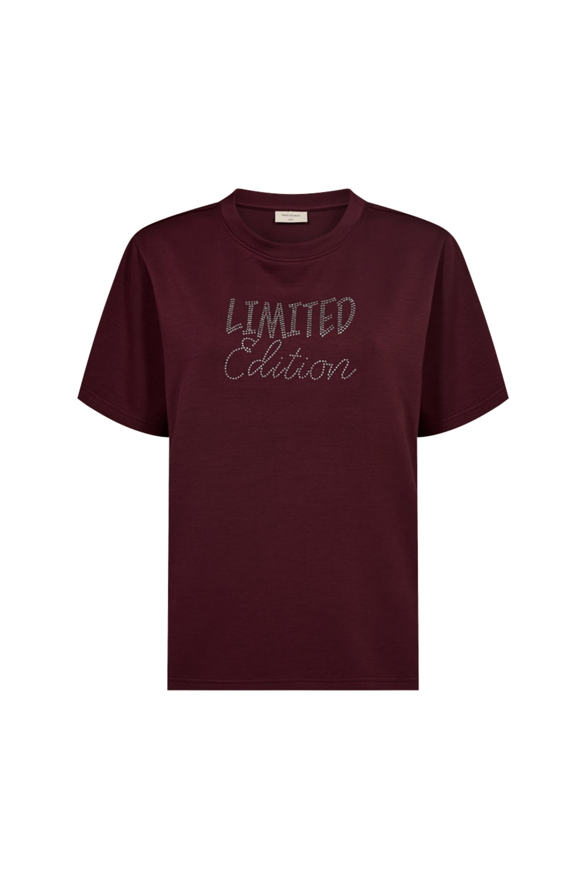Lieve witte T-shirt van Freequent met 'Fqmalak Port Royale' print, casual en comfortabel voor dagelijks gebruik.