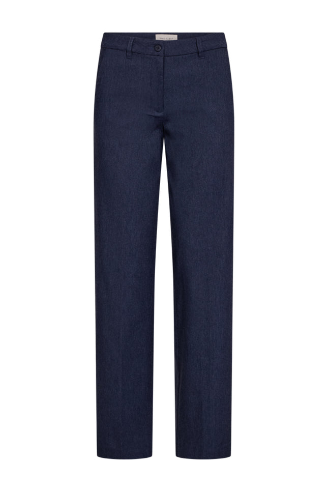 Broek Fqreno Navy Blazer Melange 211608