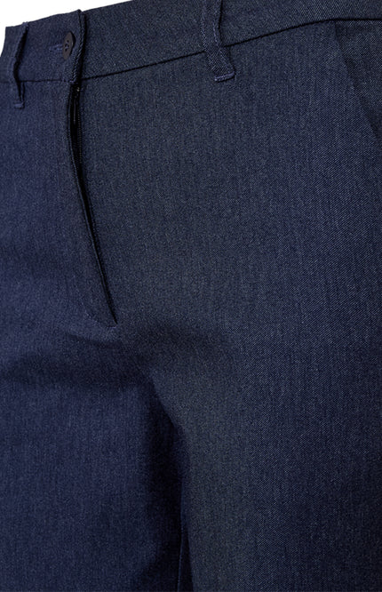 Broek Fqreno Navy Blazer Melange 211608
