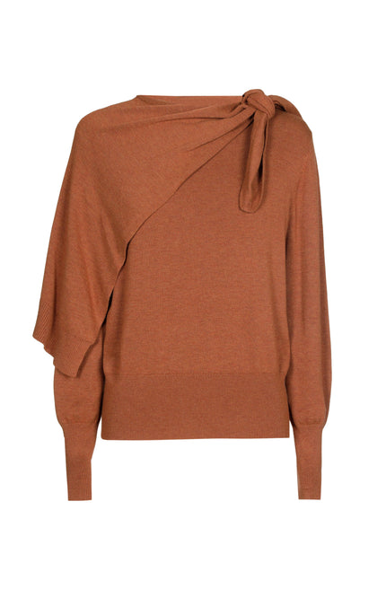 Trui Knoopdetail Caramello 4205-36