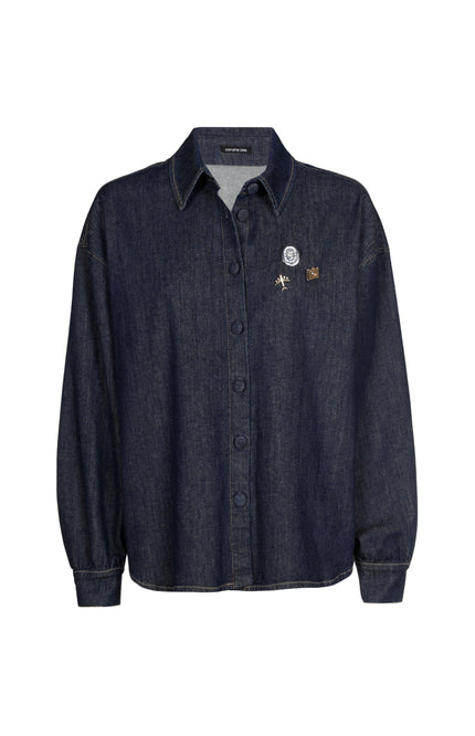 Blouse Jeans Fantasie Dark Blue 4616-23