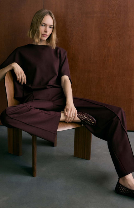 Broek Melane Chill Cherry Jam