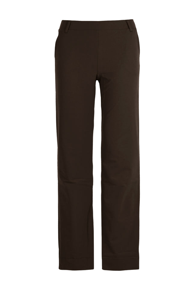 Travel Broek Wide Leg Bruin 870712