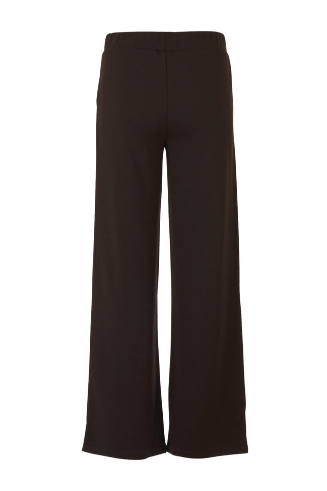 Broek Wide Leg Bruin 416130