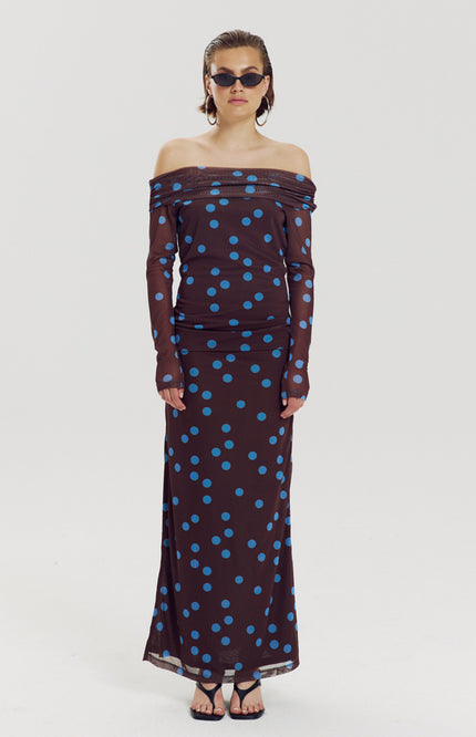 Rok Leny Blue Polka Dot AW6T000