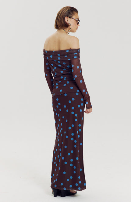 Rok Leny Blue Polka Dot AW6T000