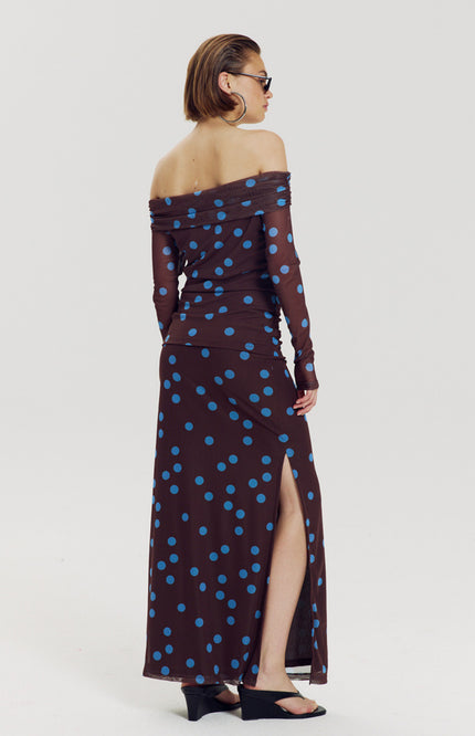 Rok Leny Blue Polka Dot AW6T000