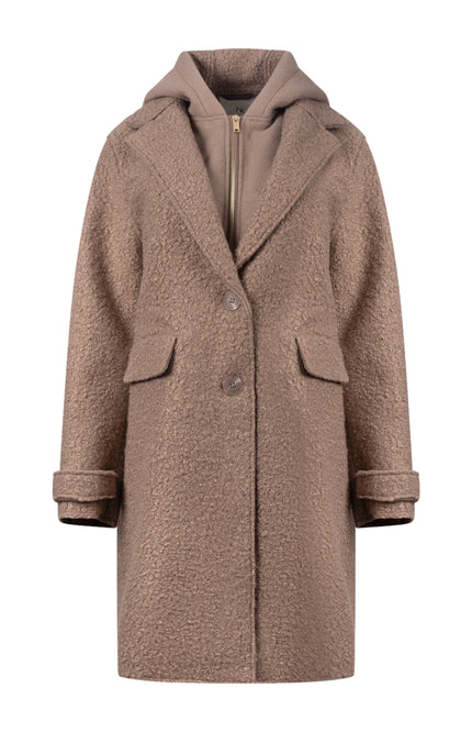 Jacket Mirthe Boucle Taupe NKF12009