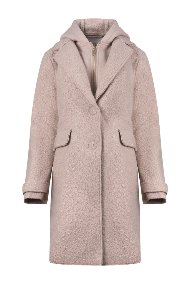 Jacket Mirthe Boucle Sand NKF12009