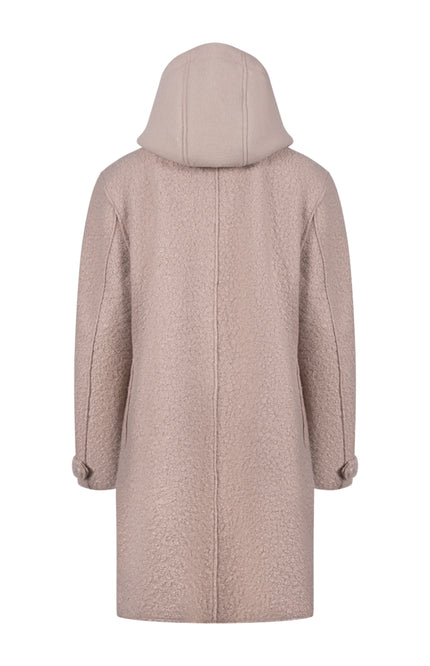 Jacket Mirthe Boucle Sand NKF12009