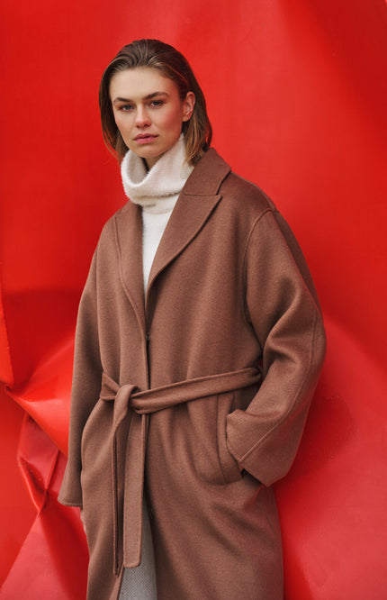 Rino & Pelle Coat Hayley Toast Stretchshop.nl