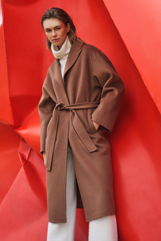 Rino & Pelle Coat Hayley Toast Stretchshop.nl
