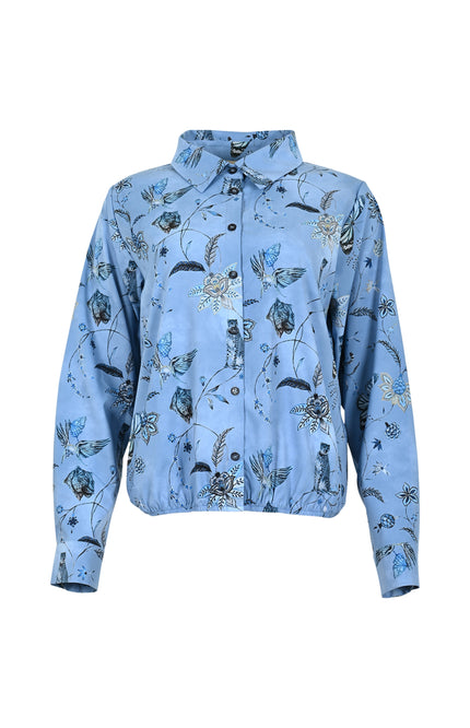 Blouse Pydia Blue Butterfly