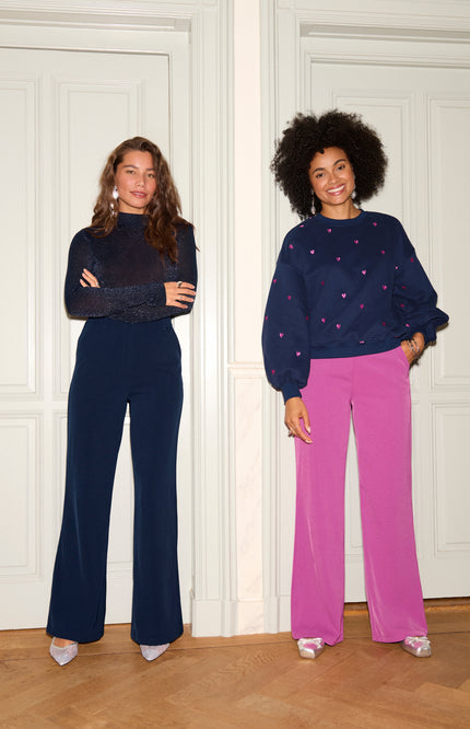 Broek Solange Navy Tall