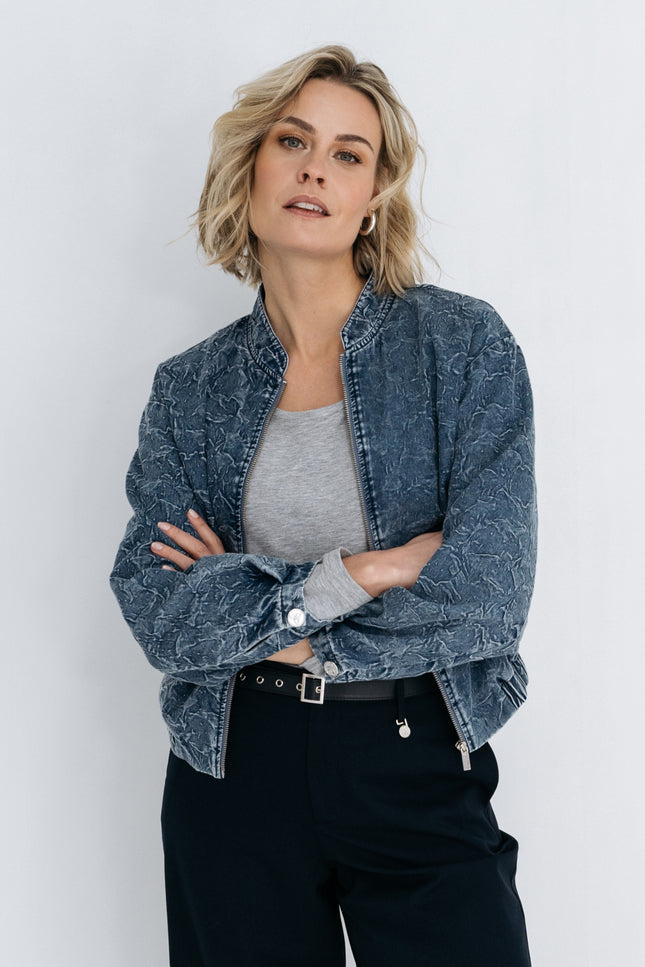 Jacket Patrick Faded Blue Print