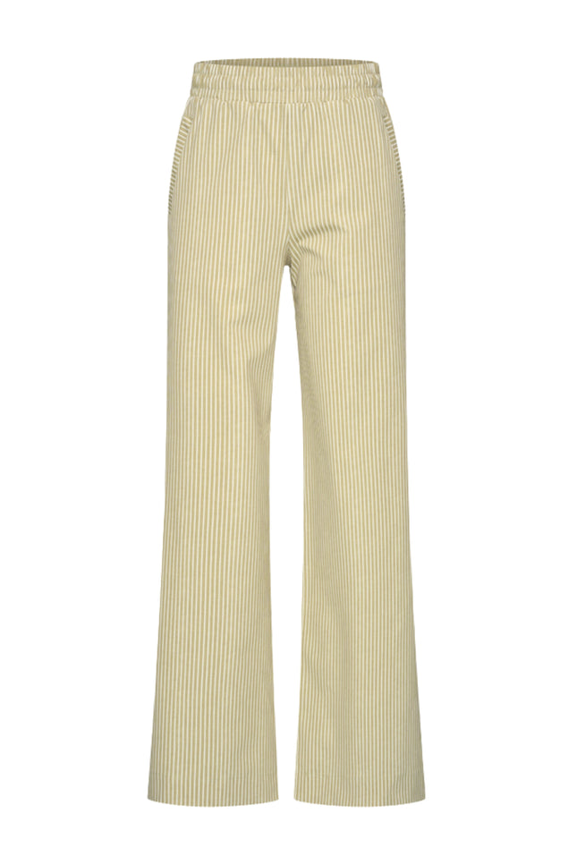 Travel Broek Small Stripe Print Winter Pear 202884