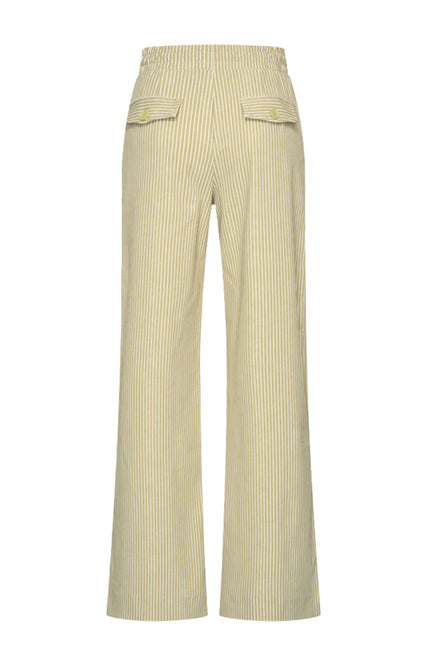 Travel Broek Small Stripe Print Winter Pear 202884