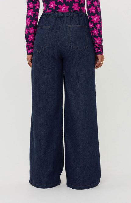 Broek Gracie Dark Denim