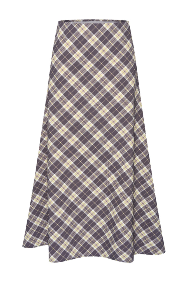 Travel Rok Autumn Check Print Winter Pear 202529