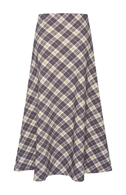 Travel Rok Autumn Check Print Winter Pear 202529