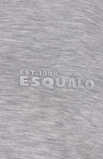 T-shirt Oversized Modal Light Grey Melange F25.05505