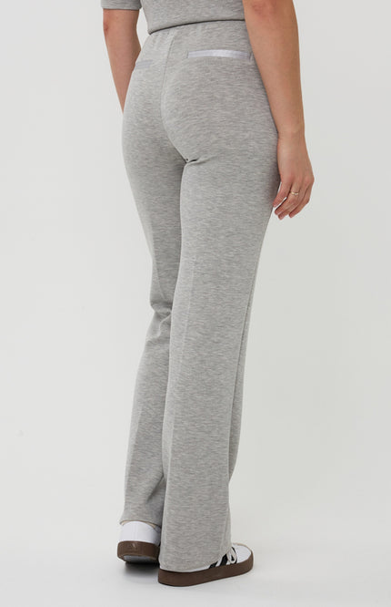 Broek Wide Modal Light Grey Melange F25.05506