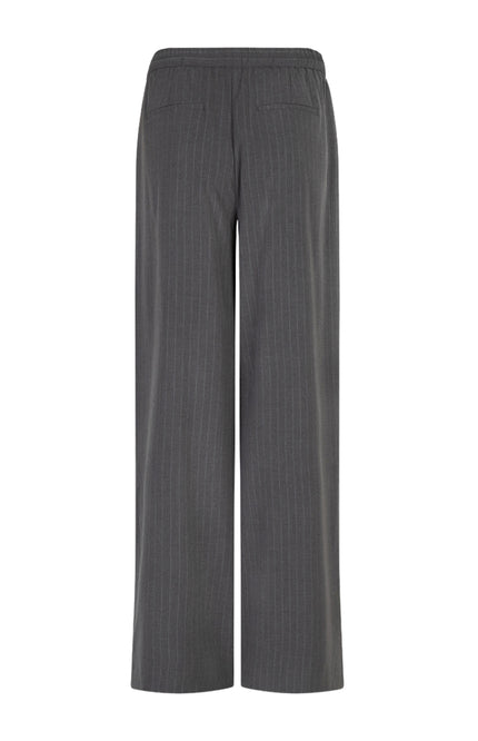 Broek Drawstrings Pinstripe Grey Melange F25.10548