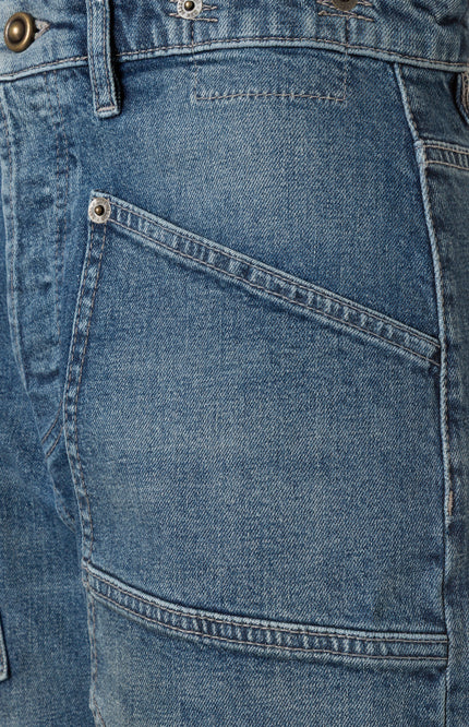 Jeans Baggy Blueish Green Tinted 2321-D528