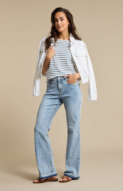 Jacket Juno White Denim SRB4903