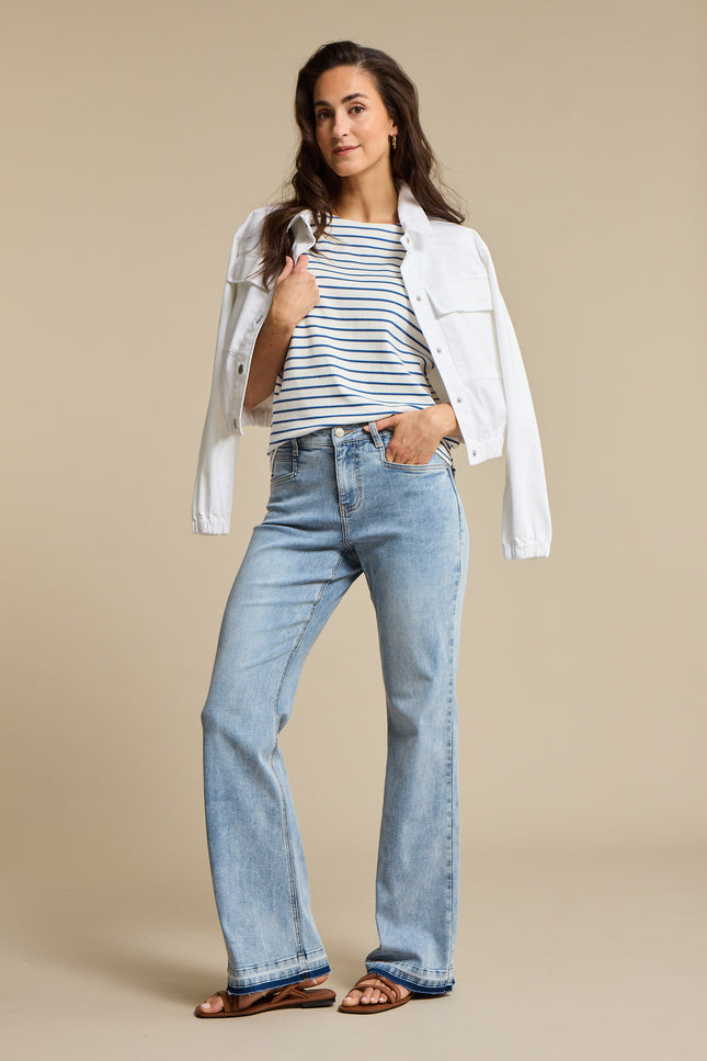 Jacket Juno White Denim SRB4903