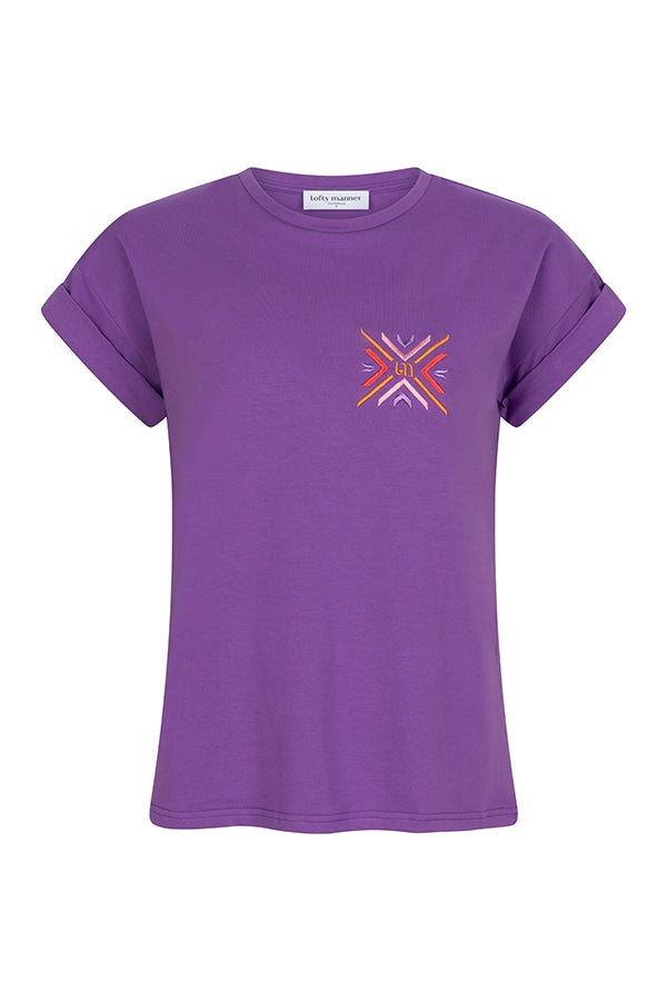 T-shirt elliot purple
