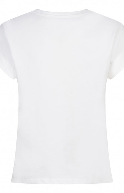 Lofty Manner T-shirt maren white Stretchshop.nl