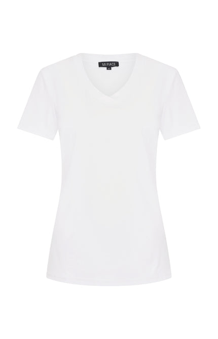 Mi Piace Travel Top White 202080 Stretchshop.nl