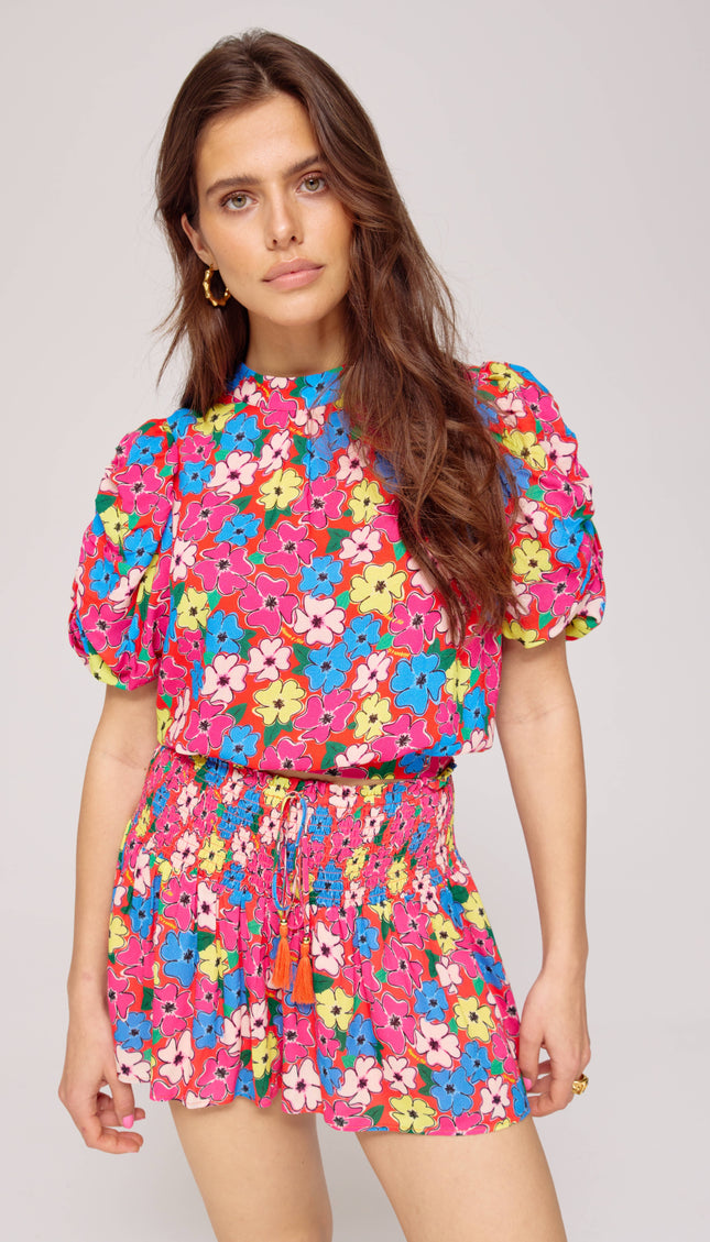 Harper & Yve Top Macey Floral Mix HS25J405 Stretchshop.nl