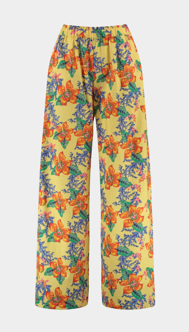 Harper & Yve Broek Riley Banana Flower HS25C101 Stretchshop.nl