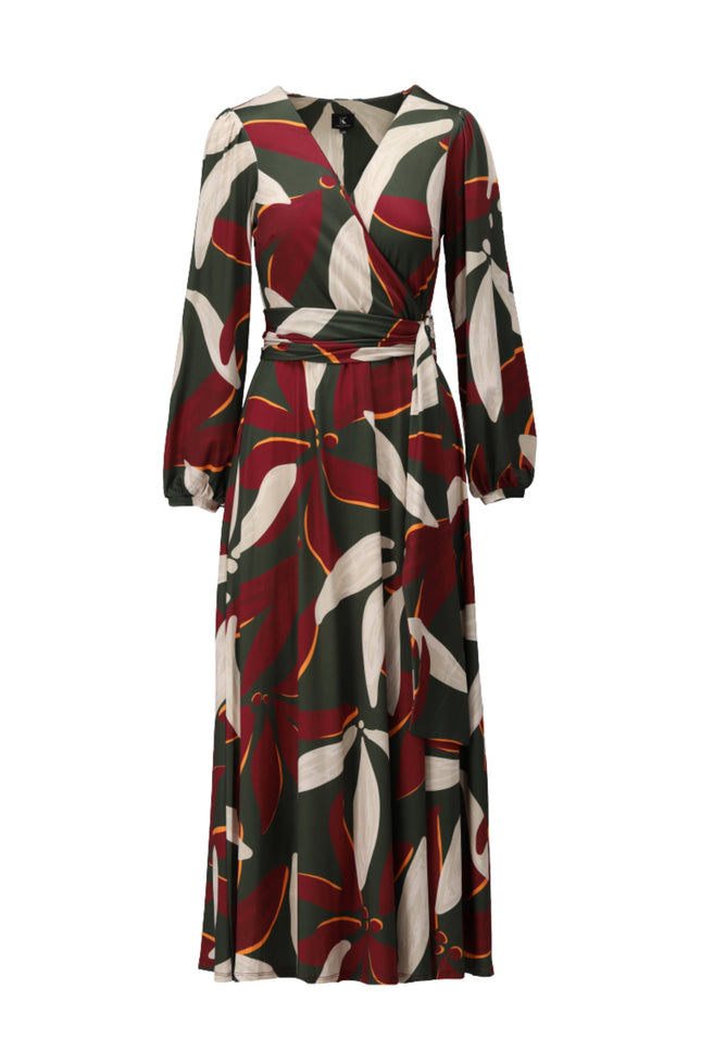 Jurk Maxi Met Design B121-P015