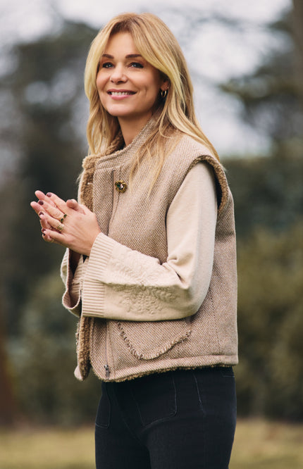 Trui Shonda Knit Wood Ash