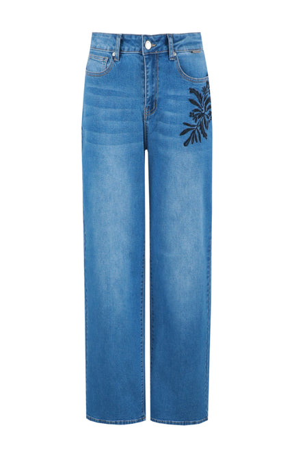 Broek Neona Denim Mid Blue