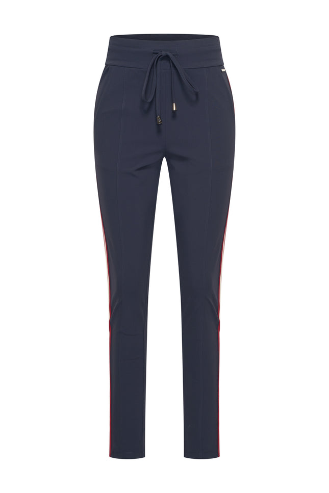 Travel Broek Tape Navy 202669