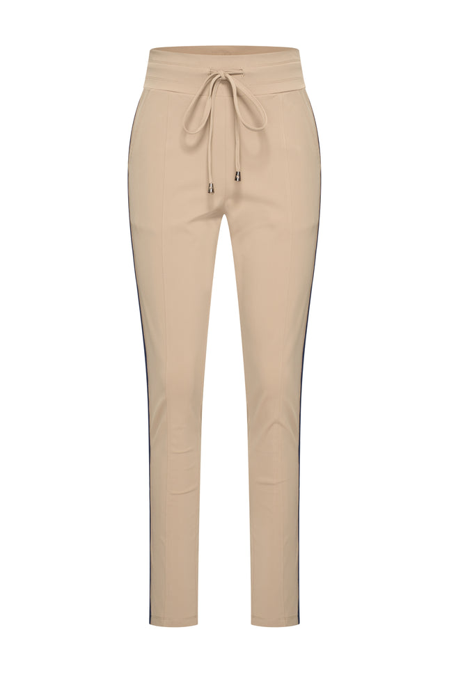 Travel Broek Tape Latte 202669