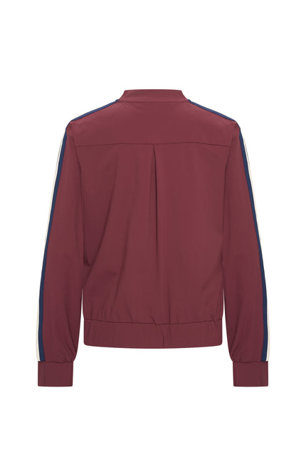 Travel Jacket Tape Burgundy 202670