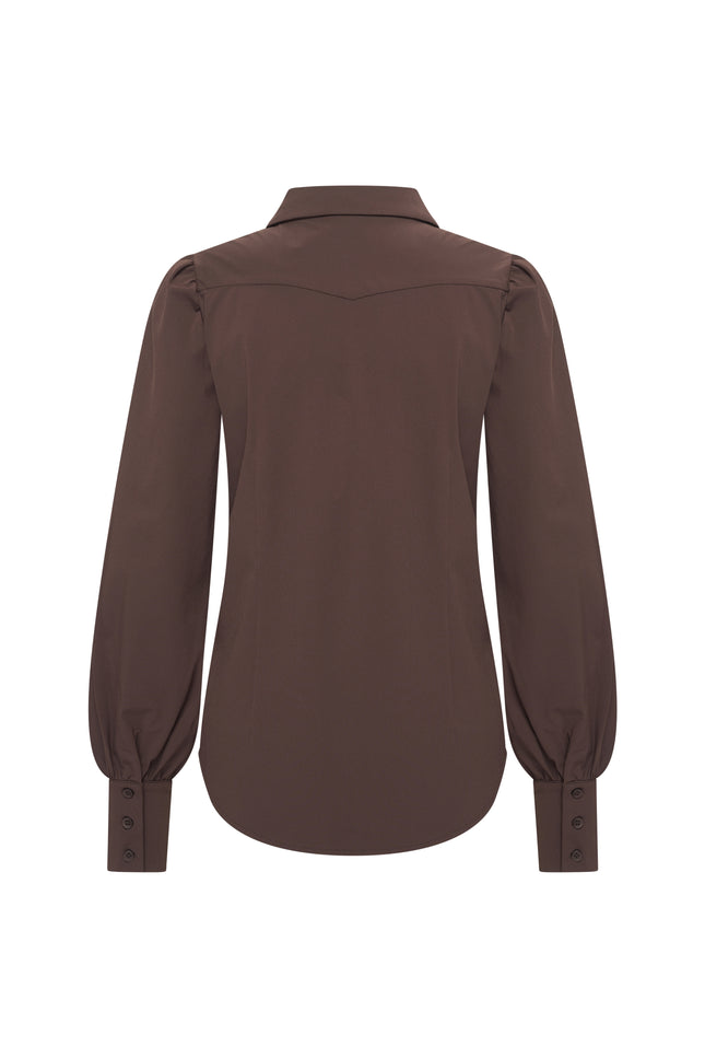 Travel Blouse Espresso 202037