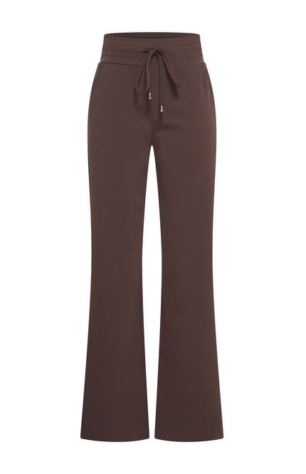 Heavy Travel Broek Flared Espresso 202136
