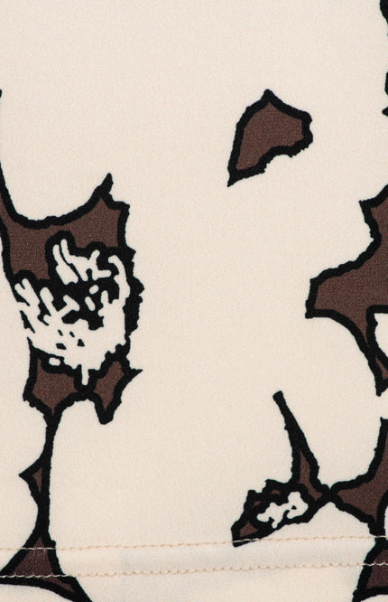 Top Vigo Big Flower Chocolate Multi TO313