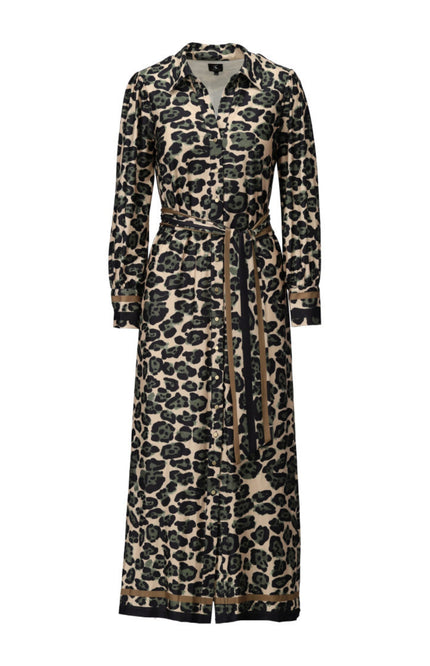 Jurk Met Luipaard Design B112-P014