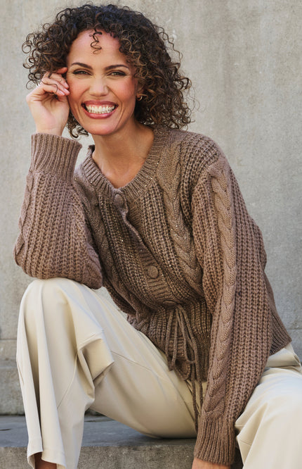 Vest Marloes Mocha 254